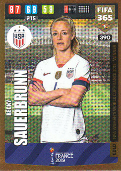 Becky Sauerbrunn USA 2020 FIFA 365 FIFA Women's World Cup Winner #390